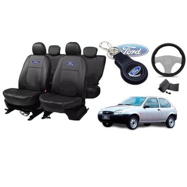 Imagem de Capa de couro para o banco fiesta 1995-2005 proteção impermeável