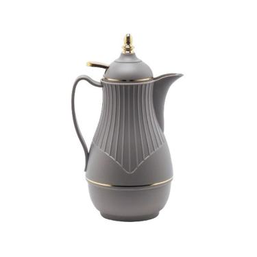 Imagem de Garrafa Térmica Café Chá 1 Litro Árabe Cinza Day Days Vacuum