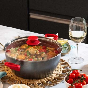 Imagem de Panela Philco Tampa e Revestimento Redstone 6,1L