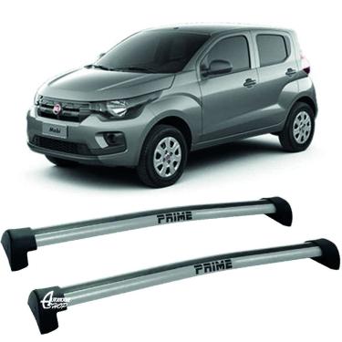 Imagem de Rack Teto Aluminio Prime Fiat Mobi 4 PORTAS 16/ 25 PTA PR049
