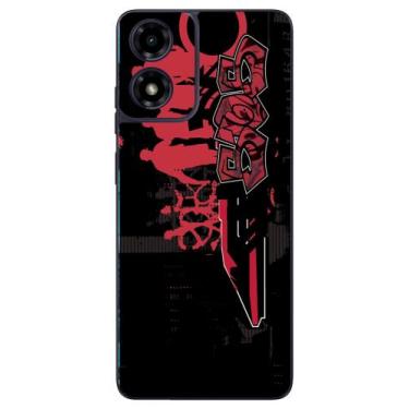 Imagem de Capa Adesivo Skin055 Verso Para Motorola Moto G04 - KawaSkin