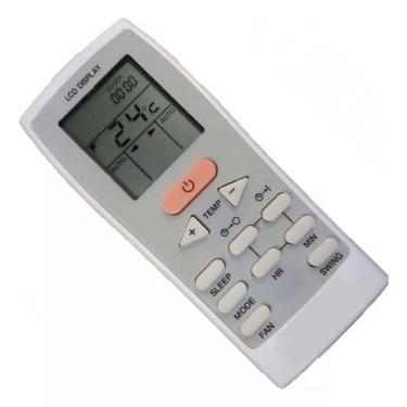 Imagem de Controle Remoto Para Ar Condicionado York DJKA24FS ADA DJKA07FS - WLW 