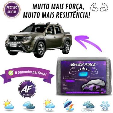 Imagem de Capa De Cobrir Carro Oroch Sem Forro Impermeável Armada Force - Armada
