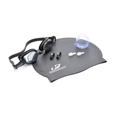 Imagem de Kit De Natação Infantil F. Scherer Set Hammerhead, Preto
