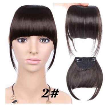 Imagem de Franja aplique tic tac cabelo orgânico idêntico o humano - BHAIR, CAST