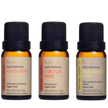 Imagem de Kit 3 Óleo Essencial Para Ansiedade e Relaxar Via Aroma