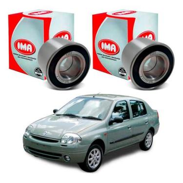 Imagem de Par Rolamento Roda Traseira Clio Sedan 1.0 1.6 2000 A 2003 - IMA