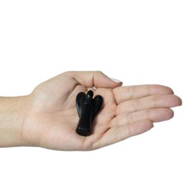 Imagem de ANJO OBSIDIANA - (4,5 a 5,9)cm - GOMES CRYSTALS