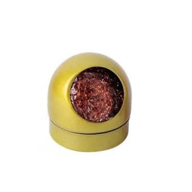 Imagem de Esponja metálica com suporte para limpeza ferro de solda - Welding Hea