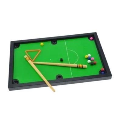 Imagem de Brinquedo Mini Sinuca Jogo De Bilhar - tudoshopstore