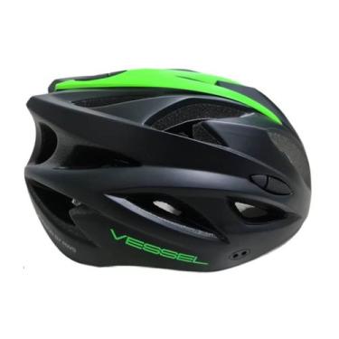 Imagem de Capacete Ciclismo Bike MTB Safe C/ Luz  TAM:M - Vessel, Pto, Vde