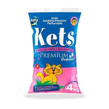 Imagem de Areia Premium Floral Kets para Gatos - 4kg