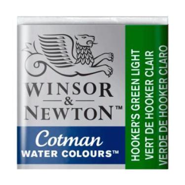 Imagem de Aquarela Cotman Past. 314 Hook Green Lig - WINSOR & NEWTON, HOOKER GRE