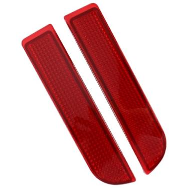 Imagem de Carbhub Refletor de para-choque traseiro esquerdo direito compatível com Toyota RAV4 2006-2012 lâmpada de freio traseiro refletor de para-choque substitui 81920-13020 81920-13021 819100R020