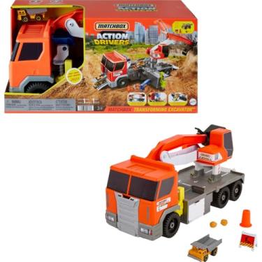 Imagem de Matchbox Veículo de Brinquedo Guindaste Terrestre