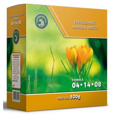 Imagem de Fertilizante Mineral Misto 04-14-08 500G Adubo Mato Verde Ouro Verde