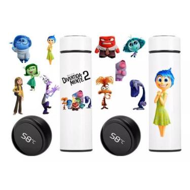 Imagem de Garrafa Térmica Inox 500ml Divertidamente - P&P Presentes