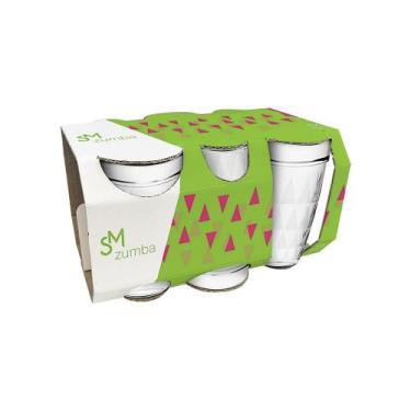 Imagem de Jogo de Copos SM Zumba 270ml com 6 peças - SM Nadir