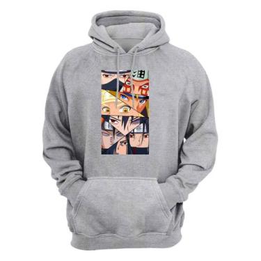 Imagem de Moletom Canguru Naruto Akatsuki Algodão Blusa De Frio Unissex - SEMPRE