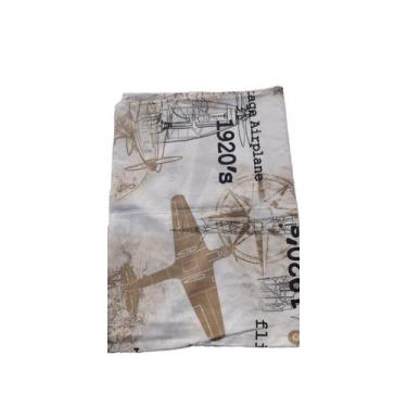 Imagem de Kit  2 Fronhas Tricoline Algodão - Gifran - Gifran Textil, Aviões