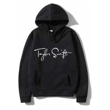Imagem de Blusa Moletom Taylor Swift Cantora Artista Música Capuz - SEMPRENALUTA