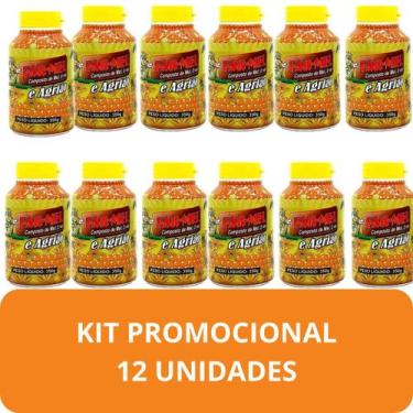 Imagem de Composto Antigripal Farmel Mel, Ervas e Agrião 350g Kit Promocional 12