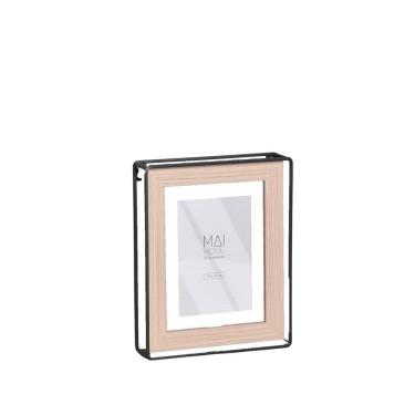 Imagem de Porta Retrato Minho Madeira/Preto 20X25X5 Mdf