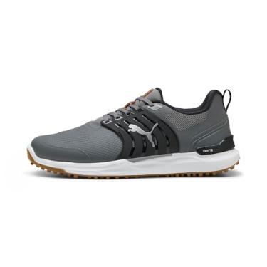 Imagem de PUMA Tênis de golfe masculino Ignite Elevate 2 Wide, Slate Sky-puma preto, 43