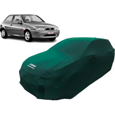 Imagem de Capa Protetora Para Carro Ford Fiesta Hatch Antigo (Verde)