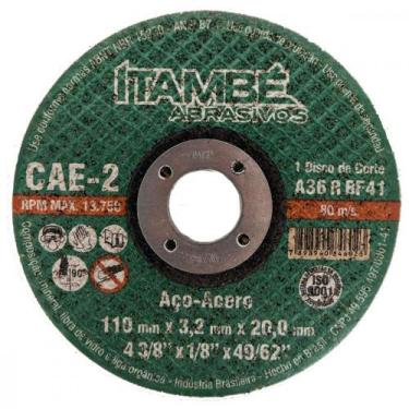 Imagem de Disco Corte Ferro Itambe 4.3/8''X1/8''X49/62'' - Cae-2 - F-20 Makita -