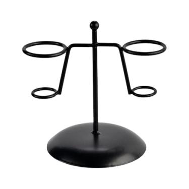 Imagem de WeiLaiKeQi Suporte de Cozimento para Casquinha de Sorvete, Suporte Multiuso Exclusivo para Fritar Francês, Cupcakes, Suprimentos para Catering, Casa E Aniversári, 2 Furos