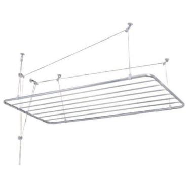 Imagem de Varal de Teto Alumínio 1 Metro - ALAA