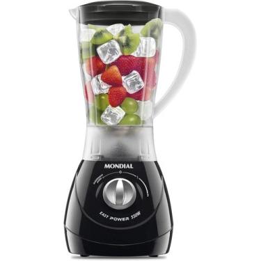 Imagem de Liquidificador mondial l 550 220v 1,5l preto, Preto, 220V