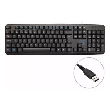 Imagem de Teclado USB PT Multimídia Maxprint - 000258