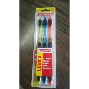 Imagem de Escova de dente dentalclean com 3 unidades -