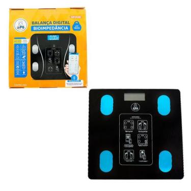 Imagem de Balança Digital Corporal Bioimpedância Aplicativo Bluetooth - Fenima