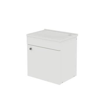 Imagem de Gabinete Banheiro Em MDF Com Cuba Agata 040 - Rosafor