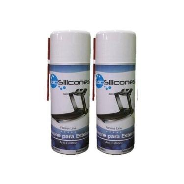 Imagem de 2 Silicone Lubrificante Para Esteira Elétrica Jac 480Ml