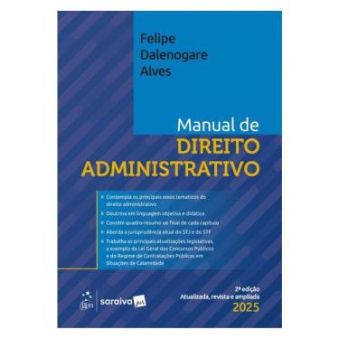 Imagem de Manual De Direito Administrativo - 2ª Edição 2025