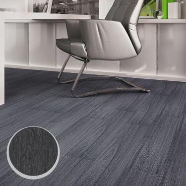 Imagem de Piso Vinílico em Régua Office Scandian 3mmx18,7cmx122,9cm (m²) - caixa com 3,25m2 - Onix