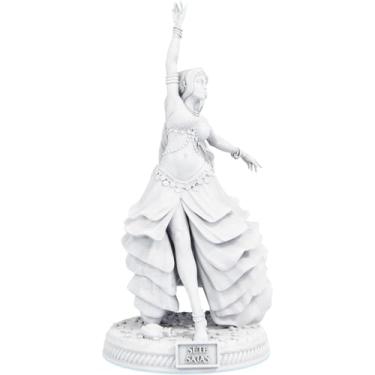 Imagem de Estátua Pombagira Sete Saias Imagem Umbanda Candomblé (Cor Mármore)