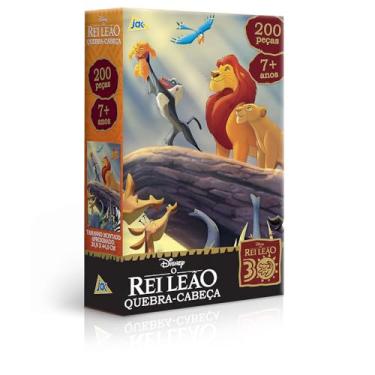 Imagem de Toyster - Quebra-cabeça - Rei Leão - 200 peças - Disney - JAK