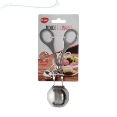 Imagem de Kit 10 Moldes Culinário Almondegas Bolinhos Esferas Cozinha - Clink