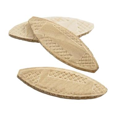 Imagem de wolfcraft 2923405 Biscoitos de junção de madeira em forma de bolacha comprimida, nº 20, 50 peças