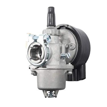 Imagem de JRL Carburador 49cc 60cc 66cc 80cc motor 2 tempos bicicleta motorizada carburador... (prata)
