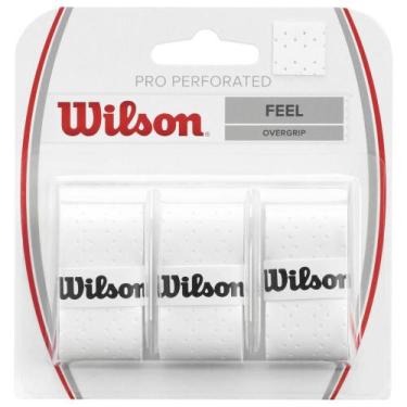 Imagem de Overgrip Wilson Pro Perforated Branco