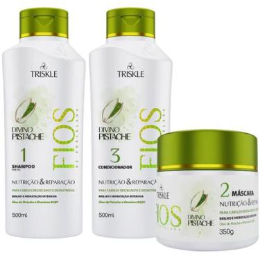 Imagem de Kit Triskle Divino Pistache + Máscara 350g 3 Itens