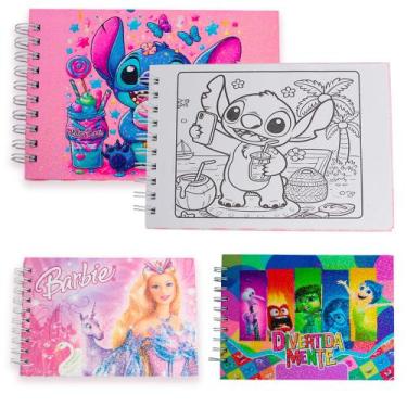Imagem de Livro de Colorir Menina Capa Dura Estilo Bobbie Goods - Toys 2u, Stitc