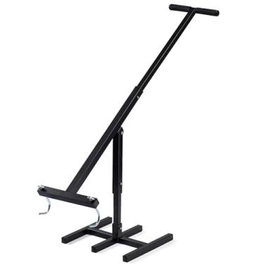 Imagem de AFHGGZXZ Compactador De Lixo Manual Sem Toque, Lata Com Alça Ajustável, Lata, Lixeira