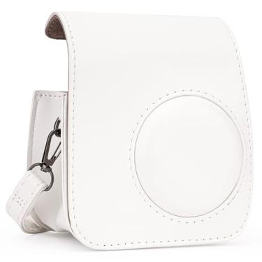 Imagem de Frankmate Capa Protetora Compatível Com Fujifilm Instax Mini Se 7+ 7S 7C Instant Film 7 Plus, Bolso Para Acessórios De Câmera E Alça Ajustável